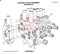 Схема (SK160LC) - DYNAMIC ACERA EXCAVATOR 11/2000 ASN YM02U0101 (11/00-12/02) YM30V00001F1 (1)