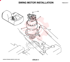 HYDRAULIC MOTOR YM15V00002F1