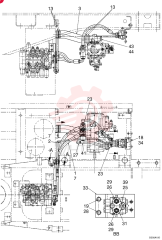 HYD LINES, PUMP (SUCTION, DELIVERY), Page 1 of 2