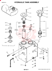 TANK ASSY, HYD (STD), QTY-F1: F1, QTY-F2: -