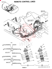CONTROL LINES, REMOTE YM68H00002F1 (2)