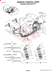 CONTROL LINES, REMOTE YM68H00002F1 (10)