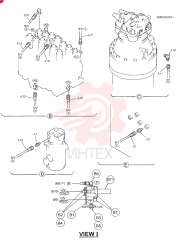 CONTROL LINES, VALVE YM64H00003F1 (1)
