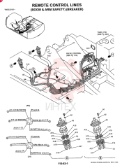 CONTROL LINES, REMOTE YM68H00002F1 (18)