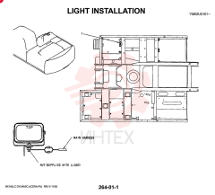 UPPER LIGHT INSTALLATION YN80E30025F1