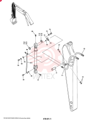 HYDRAULIC CYLINDER YM01V00009F4 (1)