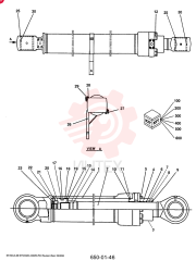 HYDRAULIC CYLINDER YM01V00007F3