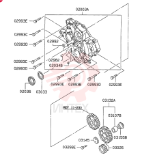 CASE ASSY, TIMING GEAR VAME212179