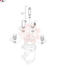 ELEC CONNECTOR HH25X08008G5