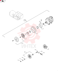 AIRCOND. COMPRESSOR,W/ Pulley LC91V00001F1