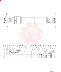 CYLINDER YM01V00019F1