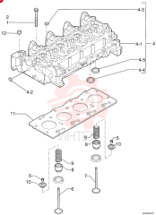 CAPTIVE WASHER SCREW,Wash Hd, M12 x 1.75 x 73
