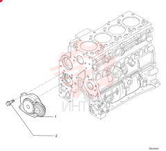 ENGINE OIL PUMP 4897480