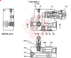 VALVE ASSY, HOLDING YN28V00003F1