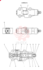 VALVE ASSY, REDUCING 2436R624F2