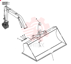 BUCKET ASSY, FINISHING YN61B00018F1