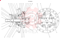 HYDRAULIC MOTOR YN15V00009F1