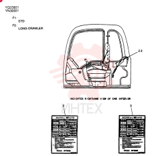 NAME PLATE INSTAL (STD) YN22T00126F1