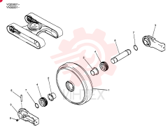 IDLER YN52D00009F1
