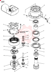 MOTO-REDUCTION GEAR YN32W00004F1