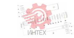 Цилиндр масляный ZX26.5 13915468