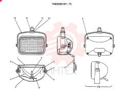 LIGHT ASSY. YN80S00010F1