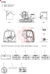 NAME PLATE INSTAL [SELECT (WITHOUT MULTI)] YN22T00259F1