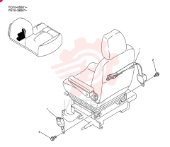 BELT ASSY, SEAT YN25M00036F1