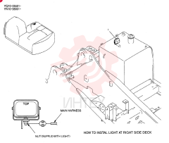 LIGHT INSTAL, UPPER YN80E00012F1