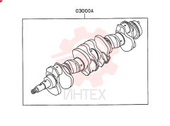 CRANKSHAFT VAME300086