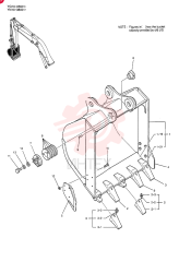 BUCKET ASSY, 0.93M³