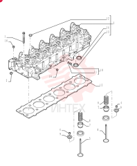 CAPTIVE WASHER SCREW,Wash Hd, M12 x 1.75 x 73