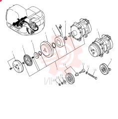 COMPRESSOR,W/ Pulley YX91V00001F1