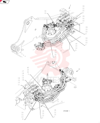HYDRAULIC HOSE YN03H01805D1 (2)
