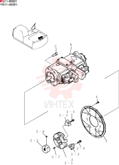 Схема (SK210D-8) - EXCAVATOR S/N YN11-45001 - (1/07-12/12) YN30P00020F1