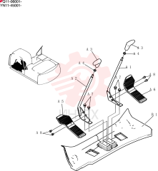CONTROL LEVER YN50M00013F1