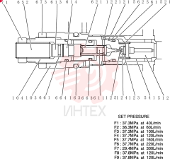 VALVE PRESSURE RELIE YN22V00001F1