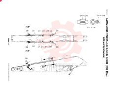 HYD LINES, LONG ARM (BREAKER) YN43H00081F1 (1)