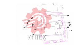 Комплектующие кабины SY26C1Y4LU.5.1 13927865 (часть 2)