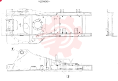 FRAME, UPPER(REWORK) (LOGGER) YN52FU0004D1