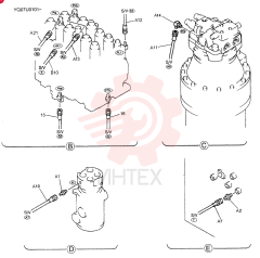 CONTROL LINES, VALVE YN64H00064F1 (1)