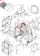 Схема (SK210LC) - DYNAMIC ACERA EXCAVATOR ASN YQ07U0101 (1/01-12/02) YN02C00068F1 (2)