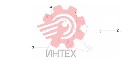 Комплектующие педали SY35C1Y3WU.1.5.2.3 13603246