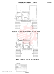 NAME PLATE ASSY (FLAG) YN22TU0005F1