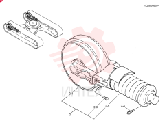IDLER ASSY, CRAWLER LQ52D00015F2