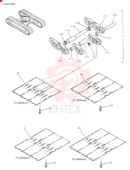 SHOE ASSY Consists of items 1,12,15,16,17
