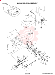 CONTROL ASSY, ENGINE(HAND CONTROL) YN11M00018F1