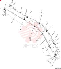 TUBE,27.2 mm OD YN42H02611P1