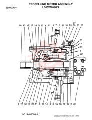 HYDRAULIC MOTOR LQ15V00004F1 (1)