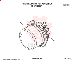 HYDRAULIC MOTOR LQ15V00003F2